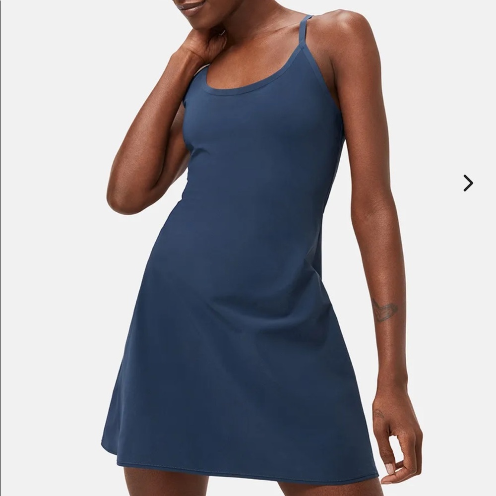 Outdoor voices exercise dress navy small